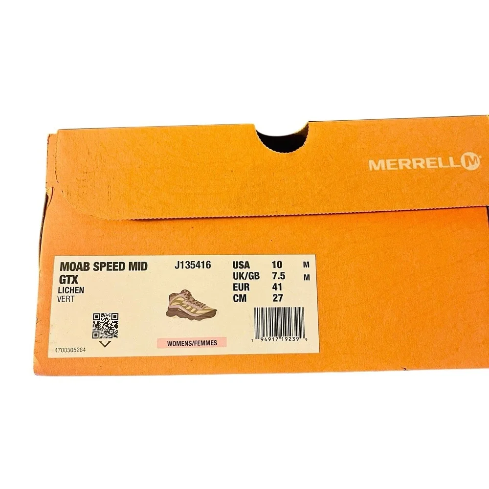 Merrell Moab Speed Mid GORE-TEX Women's Hiking Boots J135416‎ US 10 EU 41